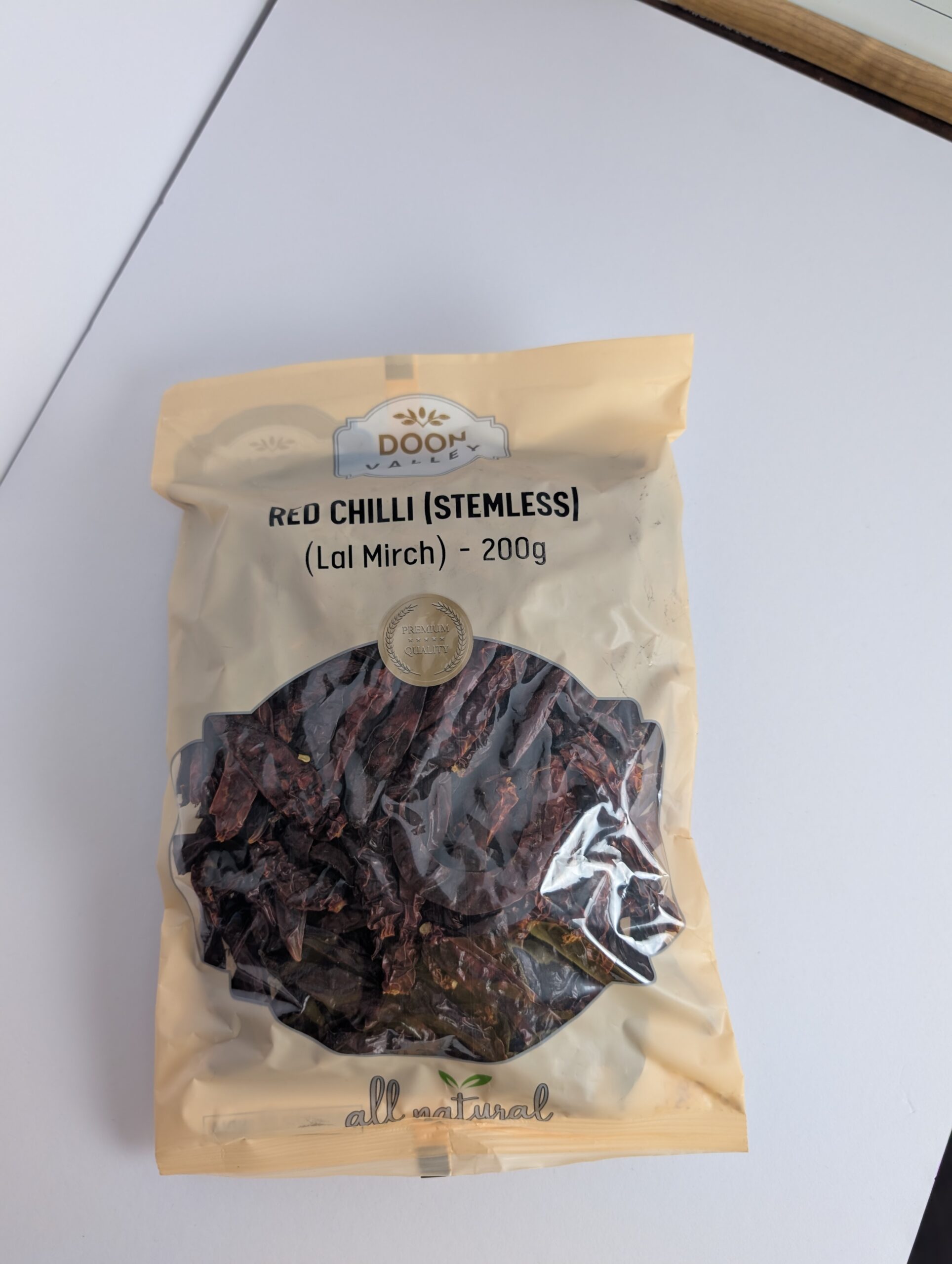 Red Chilli (Stemless) 200g