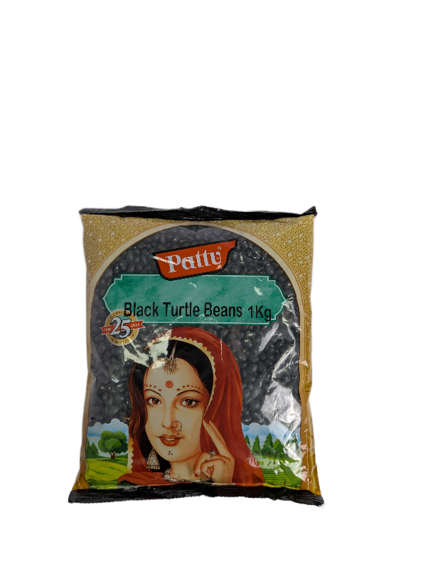 Pattu Black Turtle Beans 1kg