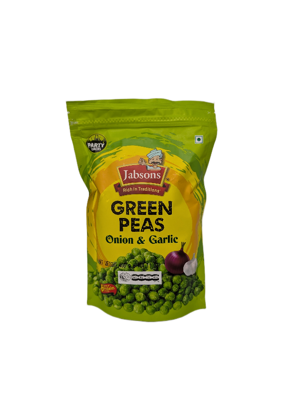 Jabsons Green Peas Onion & Garlic 400g