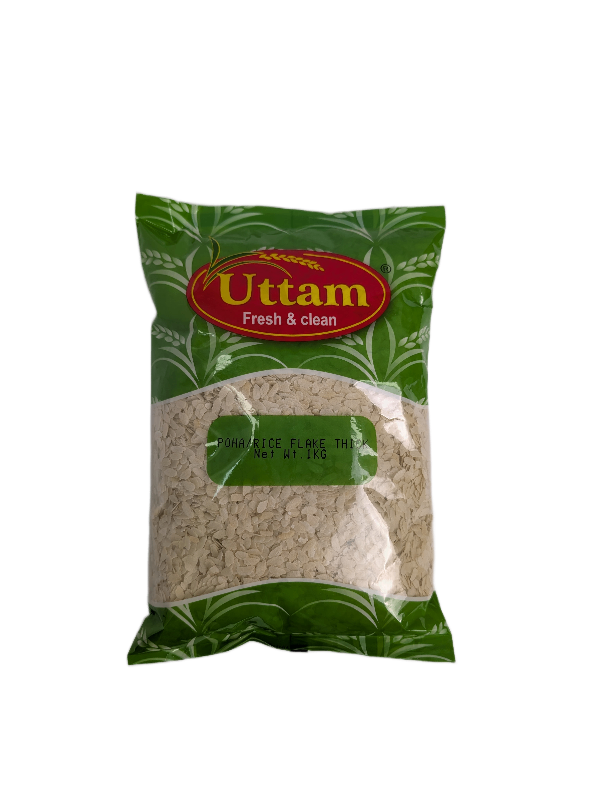 Uttam Thick Rice Flake (Poha) 1kg