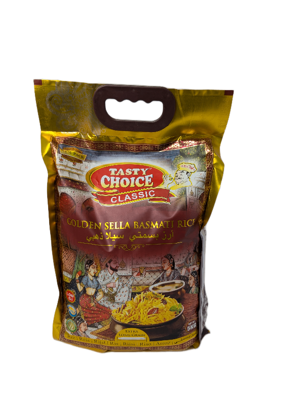 Tasty Choice Golden Sella Basmati Rice (Classic) 5kg