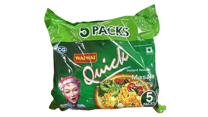 WAI WAI Quick veg (5pack)
