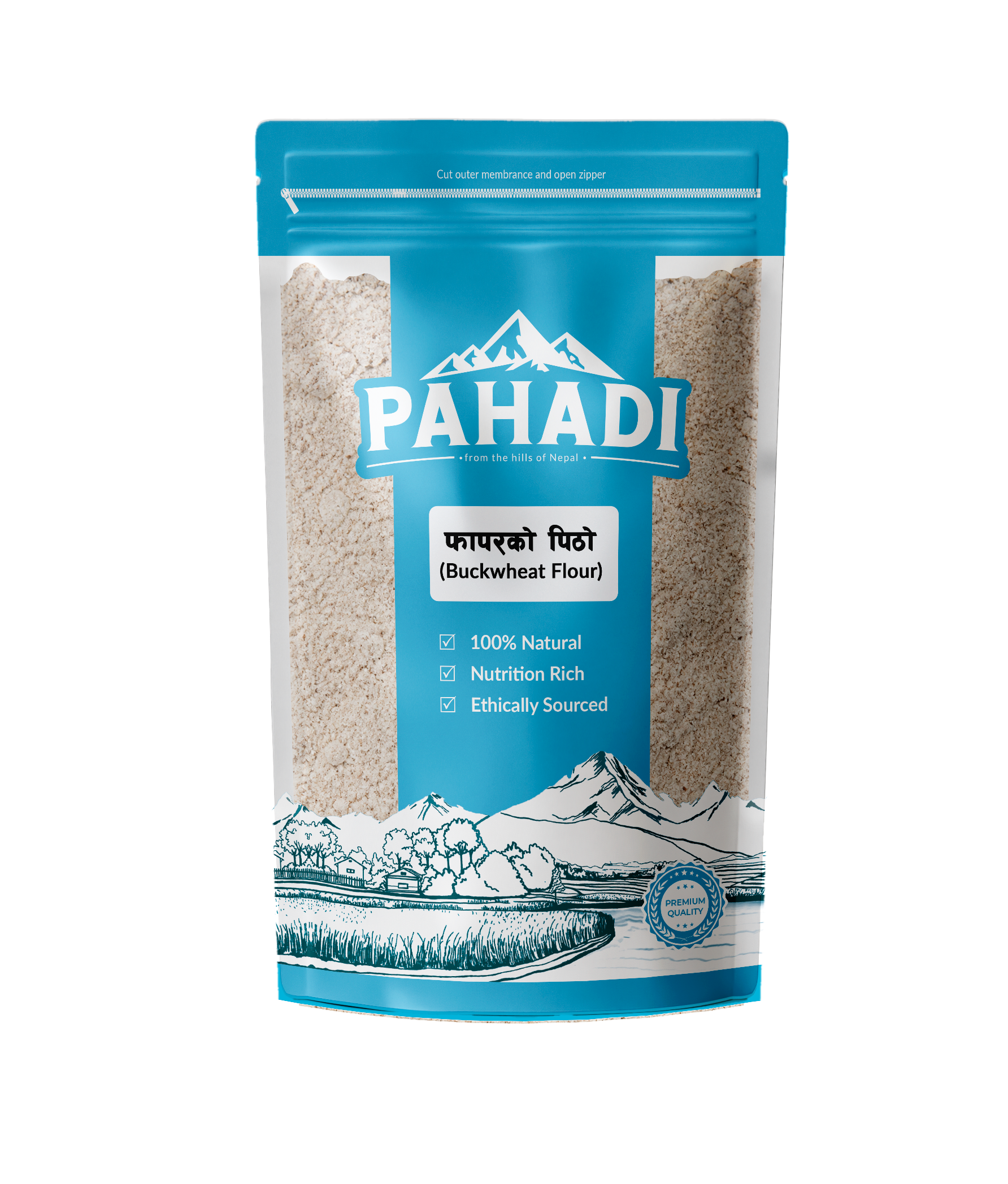 Pahadi Buckwheat Flour 1kg
