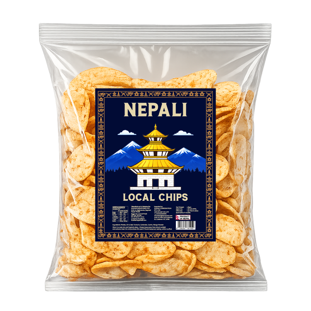 Nepali local spicy chips (60gm)