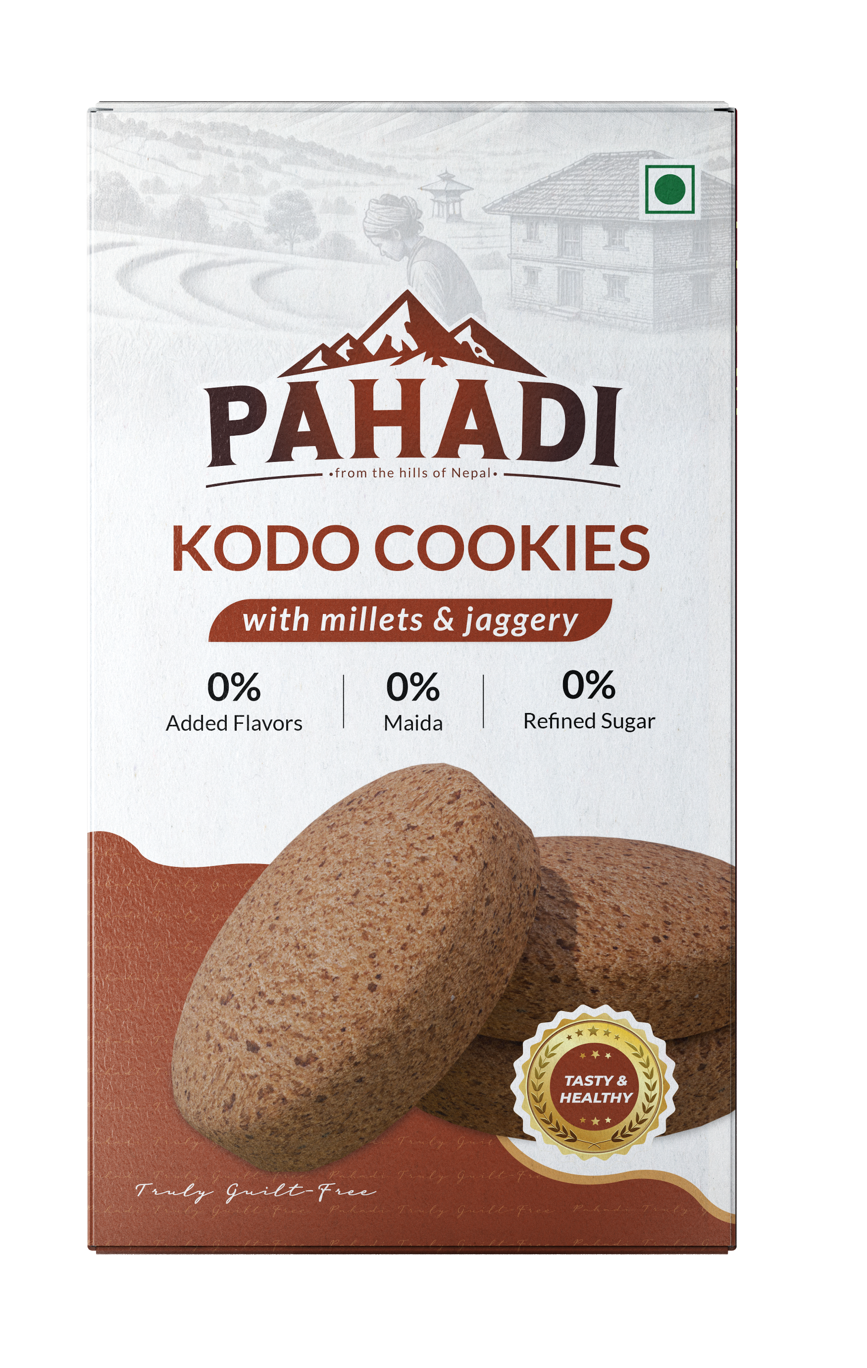 Pahadi Kodo Cookies(Millet)