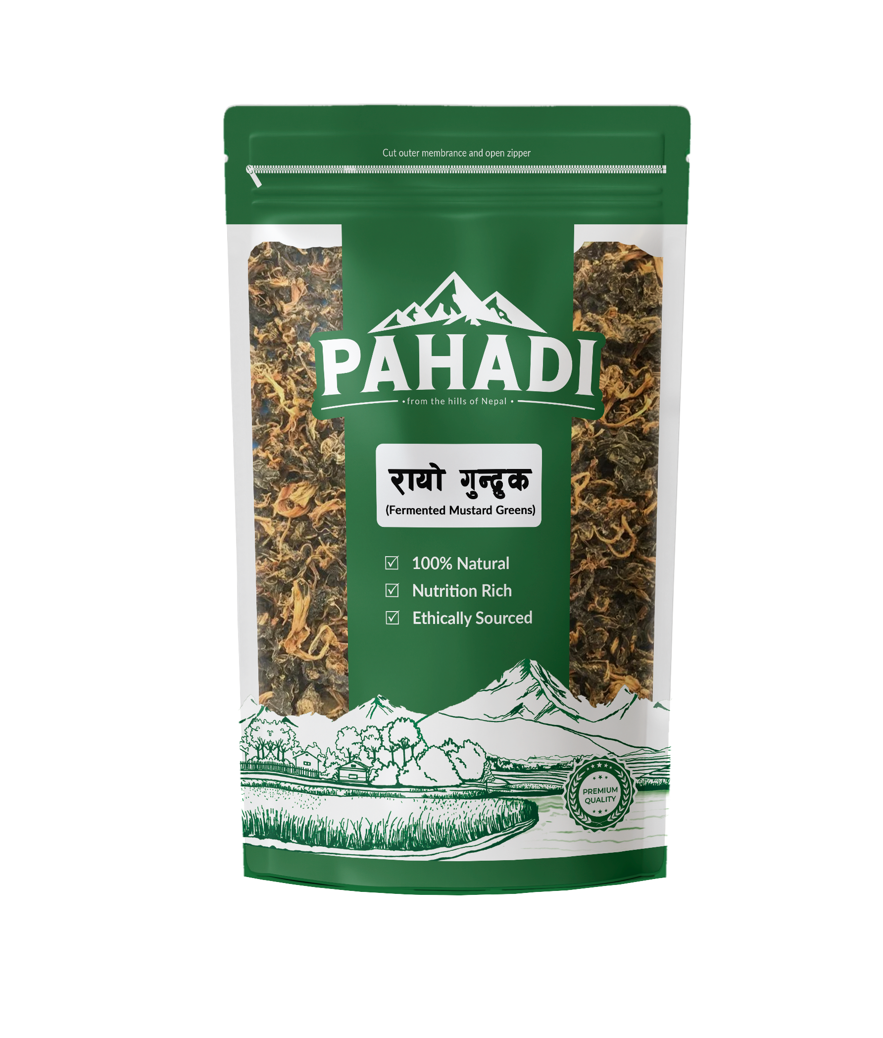 Pahadi Local Rayo gundruk